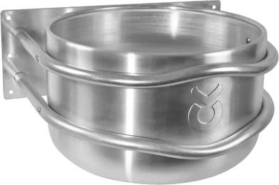 Produktbild von Kerbl Aluminium Pferdefutterkorb in Silber
