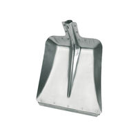 Produktbild von Kerbl Aluschaufel aus Aluminium mit verzinkter Stoßkante 36 cm Breite ohne Stiel