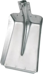 Kerbl Aluschaufel aus Aluminium mit verzinkter Stoßkante Breite 28 cm ohne Stiel – Bild 1 von 3