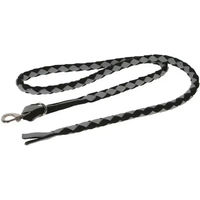 Produktbild von Kerbl Amerikanische Longe aus Nylon Schwarz Grau 250 cm