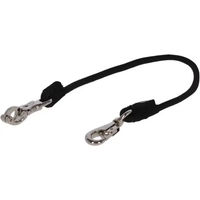 Produktbild von Kerbl Anbinde-Gummiseil Longe aus Gummi Schwarz 70cm - 70 cm