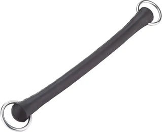 Kerbl Anbindegurt aus Gummi für Pferde Schwarz 50 cm - 50 cm – Bild 1 von 3