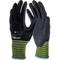 Produktbild von Kerbl Arbeitshandschuhe Premium aus Nylon in Schwarz wasserabweisend Unisex