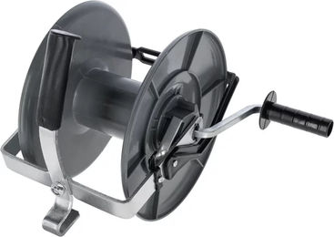 Produktbild von Kerbl Aufwickler dreifach übersetzbar aus Kunststoff in Grau und Schwarz