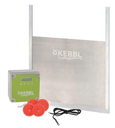 Kerbl Automatische Hühnertür Schiebetür Set für Hühnerställe aus Kunststoff 430 x 400 mm – Bild 1 von 5