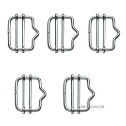 Kerbl Bandverbinder mit Nase für Weidezaunband bis 20 mm 10 Stück Silber Metall – Bild 1 von 3