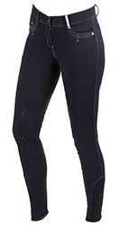 Kerbl BasicPlus Reithose für Kinder aus Baumwolle Blau Größe 176 – Bild 1 von 5