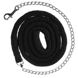 Kerbl Baumwollstrick mit Kette Schwarz Einheitsgröße – Bild 1 von 4