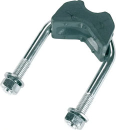Produktbild von Kerbl Befestigungsbügel aus Metall in Silber und Grün