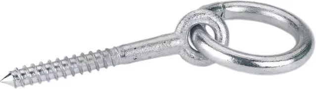 Produktbild von Kerbl Befestigungsring für Holzschrauben aus Metall in Silber