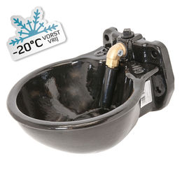 Kerbl Beheizbares Tränkebecken H10 Schwarz aus Metall – Bild 1 von 10