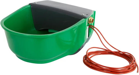 Produktbild von Kerbl Beheizte Schwimmertränke SH30-24 aus Kunststoff in Grün