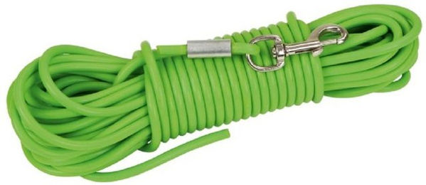 Kerbl Biothane Schleppleine für Hunde grün 15 m waterproof - 15 m – Bild 1 von 3