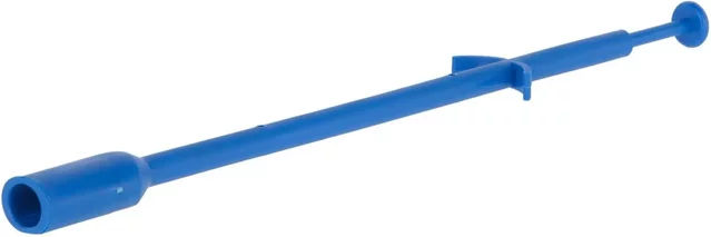 Produktbild von Kerbl Bolus Bufferlyt Drückerführung aus Kunststoff in Silber und Blau
