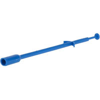Produktbild von Kerbl Bolus Bufferlyt Drückerführung aus Kunststoff in Silber und Blau