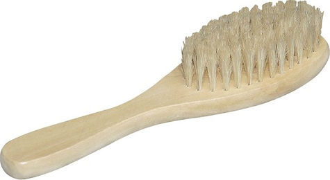 Produktbild von Kerbl Borstenbürste für Katzen aus Holz in Naturfarben