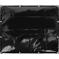 Produktbild von Kerbl Boxwandschutz Schwarz