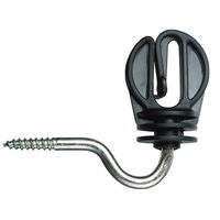 Produktbild von Kerbl Breitband Ringisolator aus Kunststoff Schwarz 15 Stück
