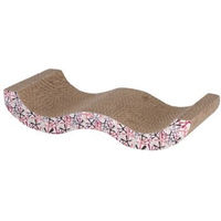 Produktbild von Kerbl Browse Katzenkratzbrett aus Pappe mit Catnip-Beutel Braun 45 x 18,5 x 8,5 cm - 1 Stk.