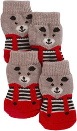Produktbild von Kerbl Bruno Hundesocken aus Baumwolle bunt Größe L