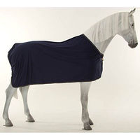 Produktbild von Kerbl Bucas Prize Cooler Pferdedecke aus Polyester Navy/Gold 120