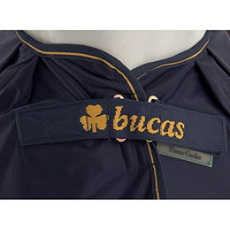 Kerbl Bucas Prize Cooler Pferdedecke für Pferde Navy/Gold Größe 145 aus Polyester – Bild 1 von 5