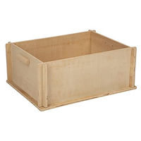 Produktbild von Kerbl Buddelkiste für Kaninchen aus naturbelassenem Holz 50 x 39 x 20 cm