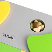 Produktbild von Kerbl Cake Intelligenzspielzeug für Hunde aus Holz Grün Grau 30 x 23 cm
