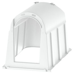 Kerbl CalfHouse PE Zaun aus Kunststoff mit zusätzlichem UV-Schutz in Weiß – Bild 1 von 2