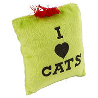 Produktbild von Kerbl Catnip-Spielzeug Säckchen aus Plüsch grün 8x10cm