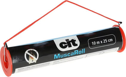 Produktbild von Kerbl Cit MuscaRoll Klebestreifen Fliegenfalle Schwarz
