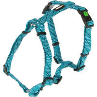Produktbild von Kerbl Colorado Hundegeschirr aus Nylon in Blau Türkis wasserabweisend 55 cm - 76 cm