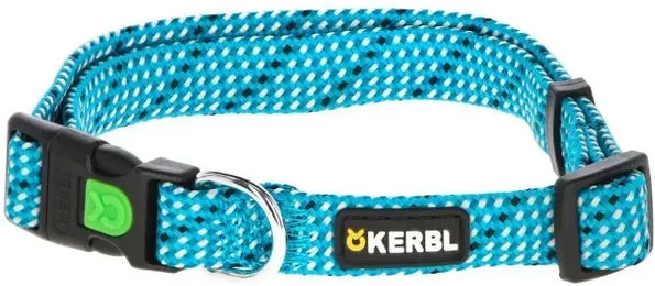 Kerbl Colorado Hundehalsband aus Nylon in Ocean Blau Türkis wasserabweisend 25 mm 40-65 cm – Bild 1 von 2
