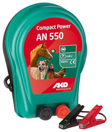 Kerbl Compact Power AN 550 Weidezaungerät 12V Akkugerät aus Kunststoff – Bild 1 von 5