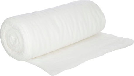 Produktbild von Kerbl CottoMull Verbandwatte aus Baumwolle im Mullumschlag Weiß 40 cm x 6 m - 6 m