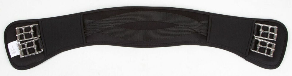 Kerbl Covalliero Kurzgurt aus Synthesekautschuk mit Rollschnallen schwarz 75 cm – Bild 1 von 1