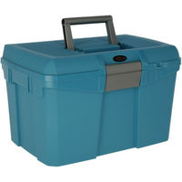 Produktbild von Kerbl Covalliero Putzbox Siena Mallette de pansage aus Kunststoff in Capriblau