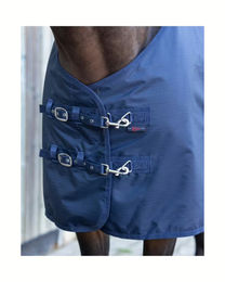 Kerbl Covalliero RugBe Highneck Outdoordecke für Pferde in Dark Navy Blau 105 cm - 1 Stk. – Bild 1 von 10