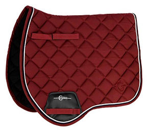 Kerbl Covalliero Salvina Springschabracke aus Polyester in Rot – Bild 1 von 3