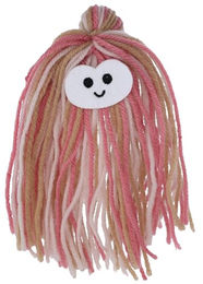 Produktbild von Kerbl Cuddle Mopp Katzenspielzeug aus Stoff in Bunt 5 x 17 cm