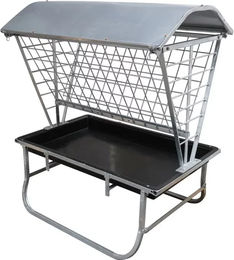 Produktbild von Kerbl Dach für Heuablage in Silber und Grau