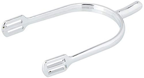 Kerbl Damen Reitsporen mit Sporenriemen Tropfenform 30 mm Paar Metallisch – Bild 1 von 2