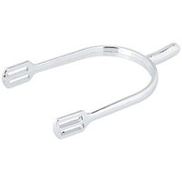 Produktbild von Kerbl Damen Reitsporen mit Sporenriemen Tropfenform 30 mm Paar Metallisch