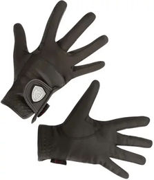 Produktbild von Kerbl Dana Reithandschuhe Unisex Schwarz Größe L