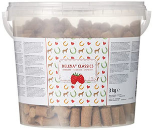 Kerbl Delizia Belohnungswürfel Classic Pferdesnacks Himbeere 3 kg - 3 kg – Bild 1 von 4
