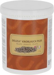 Produktbild von Kerbl Delizia Knoblauch Plus Ergänzungsfutter Pellets zur Immunstärkung 1000g