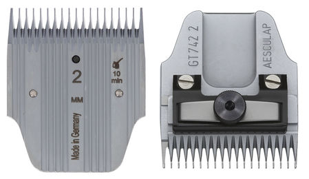 Kerbl Difac Genia Favorita II Kamm aus Edelstahl in Silber – Bild 1 von 3