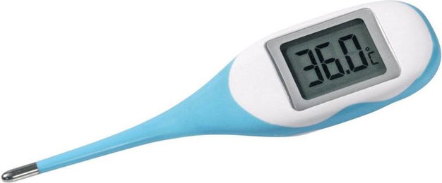 Kerbl Digitales Fieberthermometer BigScreen mit großer Anzeige und flexibler Sonde für Pferde - 1 Stk. – Bild 1 von 2