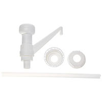 Produktbild von Kerbl Dosierpumpe aus Kunststoff für 5-30 Liter Kanister in Weiß mit Adapter für DIN42, DIN51 und DIN61 Gewinde