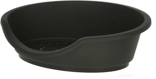 Kerbl Dreamer Hundebett aus recyceltem Kunststoff Schwarz – Bild 1 von 5